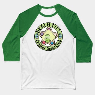 Beach City Crystal Gems Club - Green Baseball T-Shirt